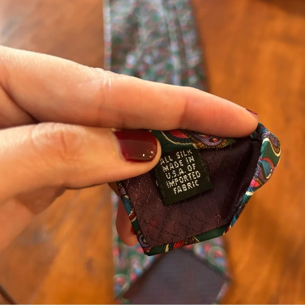 Christian Dior Men’s Silk Tie for Fall and Winter